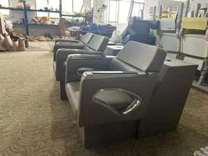 Peluquería Muebles Unidad de lavado trasero Salón Lavabo de cerámica Belleza Champú Silla Champú Cama - Product Image 2