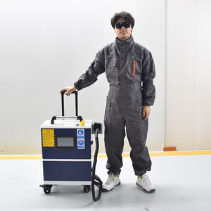 เครื่องทำความสะอาดเลเซอร์ชีพจรมือถือ100W 200W 300W 500W 1000W ประสิทธิภาพสูงแบบพกพาที่มีประสิทธิภาพสูงเครื่องทำความสะอาดสนิม - Product Image 1