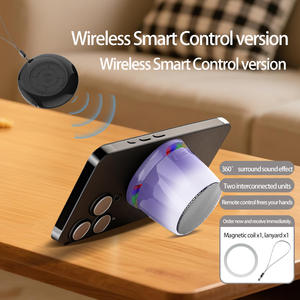 Haut-parleur sans fil magnétique BT 5.3 2026, mini, multicolore, lumière RGB, étanche, <span class=keywords><strong>pour</strong></span> fête, en plastique, <span class=keywords><strong>pour</strong></span> extérieur - Product Image 2