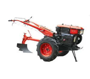 High quality small tractor farm hand walking 32hp 2wd tracktors with plow
