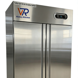 ตู้ฆ่าเชื้อสำหรับครัวเชิงพาณิชย์ VICTORY KITCHEN แบบสั่งทำพิเศษ ทันสมัย ทำจากสแตนเลส ประตูคู่ สำหรับร้านอาหาร - Product Image 4
