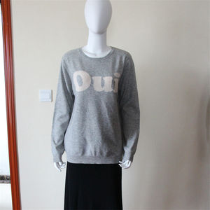 Maglione Personalizzato da Donna in <span class=keywords><strong>Misto</strong></span> <span class=keywords><strong>Cashmere</strong></span> <span class=keywords><strong>e</strong></span> <span class=keywords><strong>Lana</strong></span>, Collo Tondo, Maniche Lunghe, Antirughe <span class=keywords><strong>e</strong></span> Traspirante per Autunno <span class=keywords><strong>e</strong></span> Inverno - Product Image 6