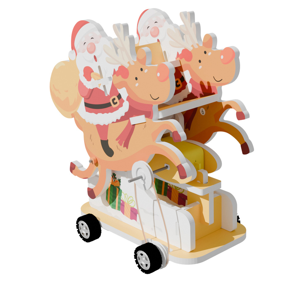 B138 juguete navideño-embalaje inglés