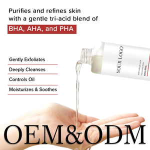 Crema Limpiadora con Logotipo Personalizado, Orgánica, a Base de Hierbas, con Ácido Hialurónico, Ácido Salicílico, Gluconolactona, AHA, PHA, para Eliminar el Acné y Limpiar los Poros en Profundidad - Product Image 3