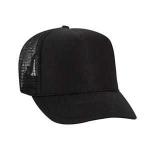 Vente en gros de chapeaux de camionneur de baseball brodés personnalisés Chapeaux de baseball vierges Hip Hop 5 panneaux de chapeaux de camionneur en maille vierge - Product Image 3