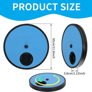 Nuevo Juguete Educativo Interactivo para Comer Lentamente y Tabla para Limpiar Uñas para Gatos y Perros, Giratorio con Papel de Lija, Tabla Rascadora para Perros - Product Image 4