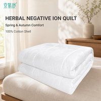 Couette Anyangshu à base de plantes infusées générant plus de 3000 ions négatifs, douce pour la peau, légère, idéale pour la maison