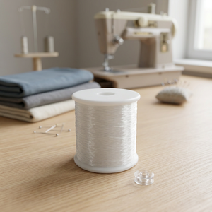 DK-494 DANKING Brand High Quality 500yds Nylon Thread Roll Bracelet Making Cylindrical Cord Jewelry Findings White <b>Black</b> Taiwan - Product Image 5