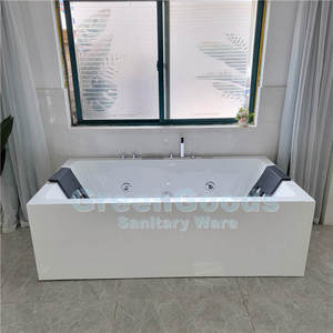 Baignoire japonaise de Massage à bulles d'air avec lumière Led - Product Image 6