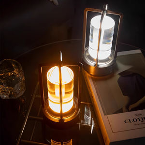 Lampade da tavolo senza fili portatili per interni esterni ricaricabili a batteria in metallo 3 lampade da tavolo - Product Image 4