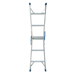 Aluminium Foldable a Portable Household Aluminum Double Side Working <b>Ladder</b> - Product Image 4