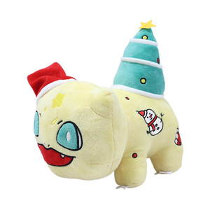 Noël nouveau jouet en peluche mignon transfrontalier Super doux bonhomme de neige arbre Axolotl oreiller ours dans le chapeau de jouet tout nouveau pour la saison des vacances - Product Image 5