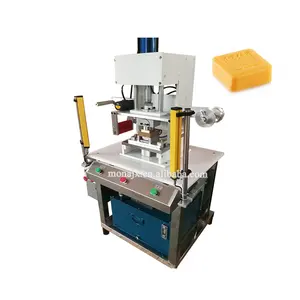 Soap logo press moulding printing machine bar bath soap molding and stamping machine soap logo printer stamper