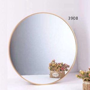 Phong Cách Hiện Đại Đen Trắng Vàng Màu Kim Loại Nhôm Hợp Kim Khung Gương Đồ Nội Thất Thay Đồ Gương Phòng Tắm Tường Gương Khung - Product Image 1