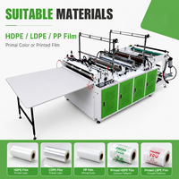 Machine professionnelle de fabrication de sacs en rouleau thermosoudés à grande vitesse avec système de rembobinage automatique