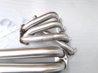 Collecteurs de collecteur de tuyau d'échappement en acier inoxydable pour H ONDA CIVIC/CRX/DEL D15/D16