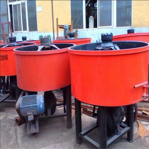 ディーゼルエンジンコンクリートパン混合機垂直スタンドフラット口セメントミキサー建設用フラット口コンクリートミキサー - Product Image 6