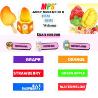 Boîte de Snacks Exotiques en Gros : Crème Glacée Premium Fraise, Mangue, Chocolat, Pêche Croquante, Citron
