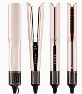 Pelurus listrik 2-in-1 wanita, kecepatan tinggi basah sampai kering tampilan LED pelurus udara panas untuk penggunaan rumah tangga dan Hotel - Product Image 6