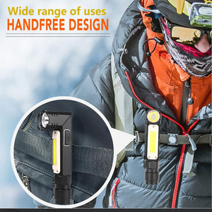 Usb <b>Rechargeable</b> Cob Pen <b>Light</b> Magnetic Clip <b>Work</b> <b>Light</b> For Repair Camping Lighting - Product Image 5