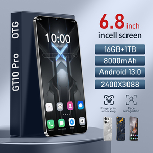 Venta al por Mayor 2026 Gt10 Pro 16gb+1tb 50mp+108mp Desbloqueo Facial Teléfono <span class=keywords><strong>Móvil</strong></span> Inteligente Android Pantalla Completa CPU Deca Core Idiomas Globales - Product Image 2