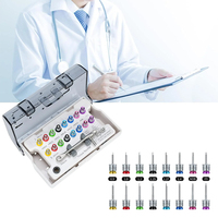 Kit chirurgical complet pour implants dentaires 420F, 16 modèles de tournevis autoclavables pour procédures d'implantation dentaire universelles