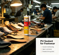 Adhésif d'étanchéité polyuréthane (PU) pour pare-brise et vitres de voiture