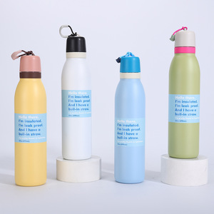 New Custom Stainless Steel Water <b>Bottle</b> 24oz Thermal Flask Outdoor Sports Travel Twist Insulated <b>Bottles</b> For Outdoor Travel - Product Image 2
