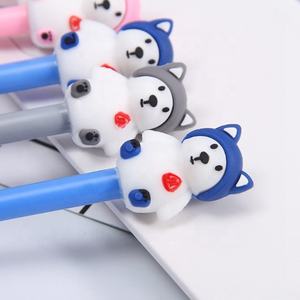 <span class=keywords><strong>Perro</strong></span> de dibujos animados diseño logotipo personalizado <span class=keywords><strong>barato</strong></span> Bule Hospital enfermera gel tinta pluma - Product Image 3