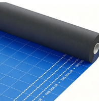 Rouleau de membrane respirante Kingway pour la protection des enveloppes de bâtiments, sous-couche de toiture et murs