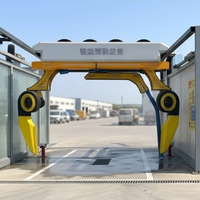 Nouvel équipement de lavage de voitures entièrement automatique intelligent avec des fonctionnalités écologiques