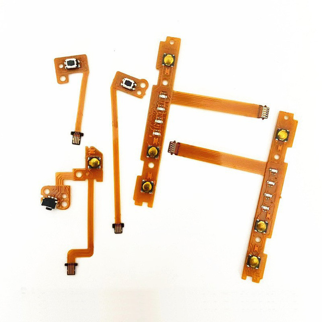5pcs Per Set Replacement ZL ZR SL SR L Button Ribbon Flex Cable for Nintendo Switch Joy-Con Controller Repair Part Kit