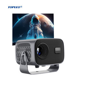 Proyector de cine Topleo para cine en casa, proyector de TV LCD para el hogar, Mini A10, proyector portátil de vídeo inteligente con Android 11 - Product Image 1