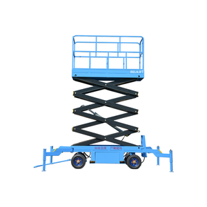 แพลตฟอร์มยกแบบกรรไกรเคลื่อนที่ได้ ความสูงทำงาน 6 ม. 14 ม. รับน้ำหนักได้มาก ได้รับการรับรองมาตรฐาน CE ผลิตตามสั่งจากโรงงานโดยตรง - Product Image 6