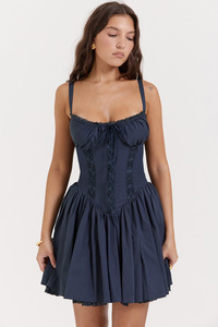 Vestido <span class=keywords><strong>Amarillo</strong></span> de Lino para Mujer Nuevo Estilo Vacacional de Primavera y Verano 2024 Falda Holgada con Tirantes Corte A - Product Image 3