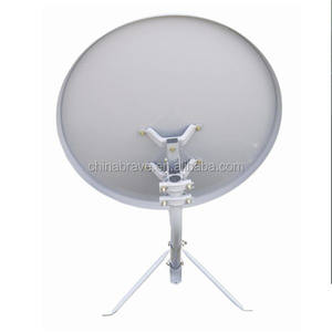 Fournisseur d'usine bon prix récepteur <span class=keywords><strong>de</strong></span> télévision offset universel en bande Ku 60/75/90/120/150cm antenne parabolique en acier Satellite prix en vrac - Product Image 4