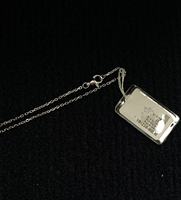 Collier Pendentif Classique en Argent 925 à Quatre Griffes avec Pierre Unique pour Femme – Accessoire de Mode pour Mariage et Soirée (Vente en Gros)