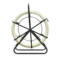 Poussoir de câble de tige de tige de tige de conduit de Fiber de verre pour tirer et nettoyer le câble de Fiber optique de télécommunication