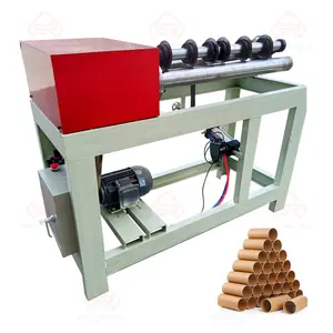 Adjustable Cutting Length Paper Core Winding Kraft Carton Cardboard Tube Cutting Machine