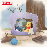 Popmart Treehouse Theatre Series Figuras Caja Sorpresa Mini Escena Figurita Decoración Creativa de Escritorio Regalo Coleccionable