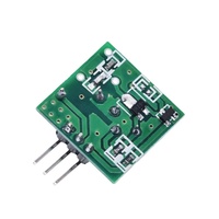 Modul Penerima Nirkabel RF 433MHz & Kit Modul Pemancar 433 MHz + 2 Buah Antena Pegas RF 433M Hz Kompatibel