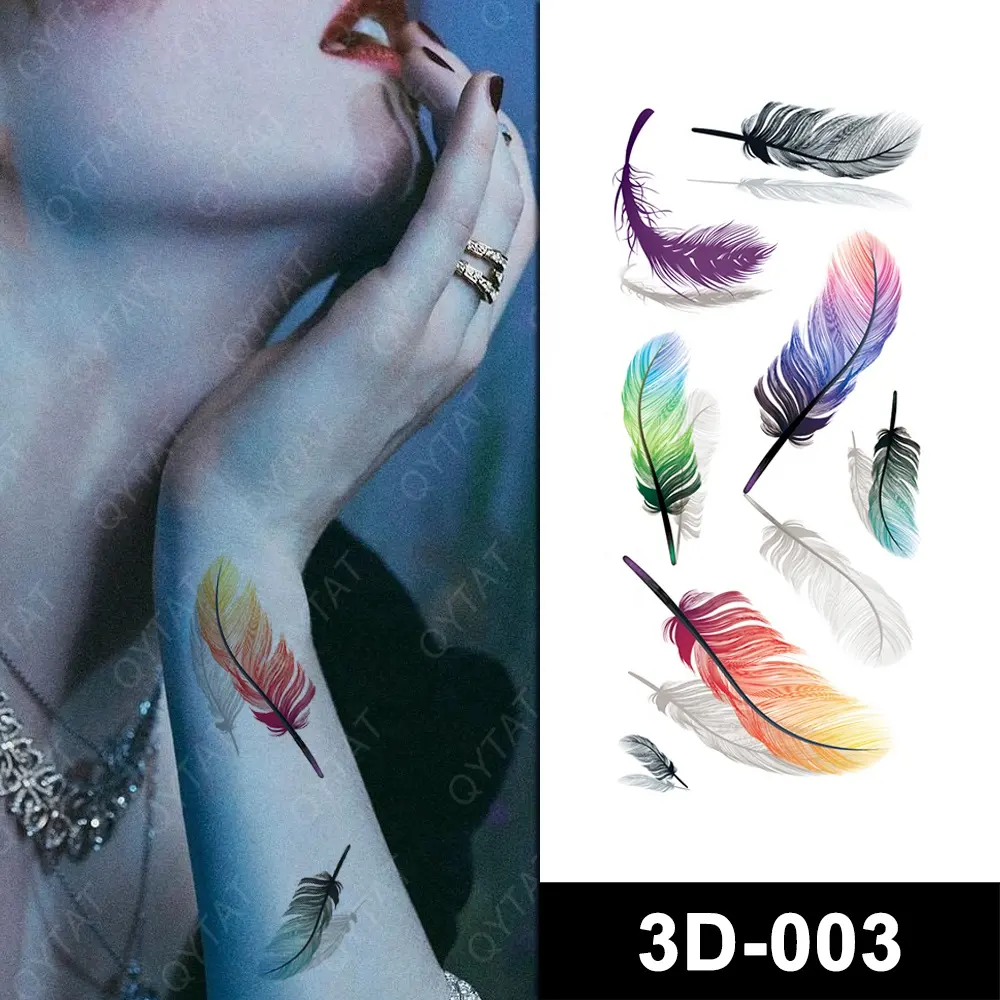 Wholesale High Quality Women Sexy Butterfly Flowers Designs Waterproof  Temporary 3d Tattoo Sticker - Buy 3d Tattoo Sticker,Tattoo Sticker 3d,Waterproof  Temporary 3d Tattoo Sticker Product on 