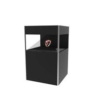 Caja de Exhibición Transparente con Holograma 3D de 32 Pulgadas y 270 Grados para Promoción de Marca en Tiendas Minoristas, Exposiciones Comerciales