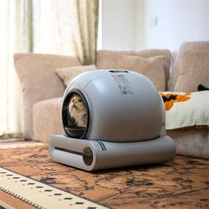 Bac à litière pour chat de sécurité autonettoyant intelligent Bac à litière pour chat automatique Logo personnalisé - Product Image 1