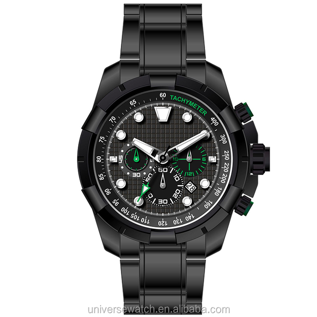 Wholesale Factory Price Fashion Sporty Design Chronograph Watch Custom logo Men Watches U2618