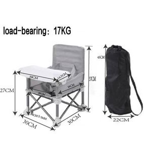 Chaise de camping <span class=keywords><strong>pour</strong></span> enfants certifiée CE, cadre en acier et plastique portable, auvent pare-soleil UPF, porte-gobelet, siège extérieur <span class=keywords><strong>pour</strong></span> tout-petits - Product Image 2