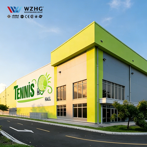 อาคารเหล็กเอชบีมสำหรับสนามเทนนิส ทนทาน รับน้ำหนักได้มาก ทนหิมะหนัก ทนแผ่นดินไหว คุณภาพสูง สำหรับส่งออก โครงสร้างแข็งแรงทนทาน - Product Image 1