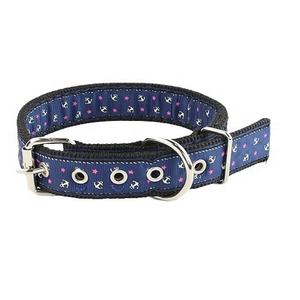 Kerah leher nilon kualitas tinggi untuk anjing penuh warna cetak lucu layanan kustom semua musim tali hewan peliharaan dibuat dengan bahan paduan - Product Image 2