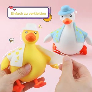 Stress Relief Toys <b>Dress</b> up Duck Cute Reboundable Duck <b>Dress</b>-Up and De-Stressing Duck Fidget Toys Gifts for Children Adults Kids - Product Image 1