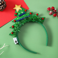 Großhandel Weihnachten Haars pange Hochwertige Weihnachts baum Schneeflocken Kind dekorative Weihnachten Haars pange